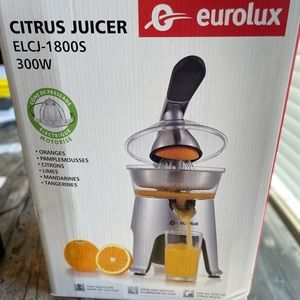 Eurolux electric orange juicer brand new in box